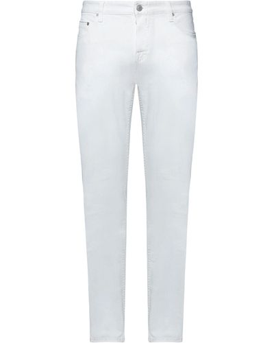 Care Label Pantaloni Jeans - Bianco