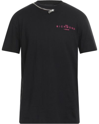 John Richmond T-shirts - Schwarz