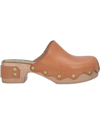 Paola D'arcano Mules & Clogs - Brown