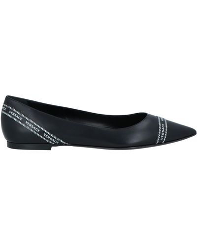 Versace Ballet Flats - Black