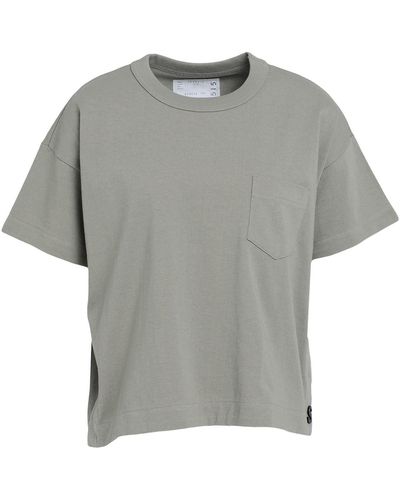 Sacai T-shirts - Grau