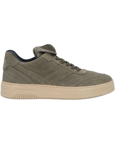 Pantofola D Oro Military Sneakers Soft Leather - Green
