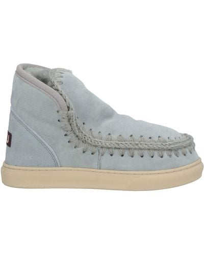 Mou Sky Ankle Boots Shearling - Gray