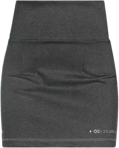 Odi Et Amo Mini Skirt - Gray