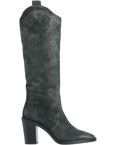 Janet & Janet Knee Boots - Green