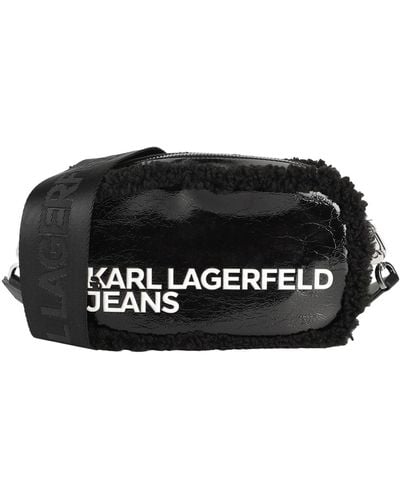 Karl Lagerfeld Bolso con bandolera - Negro