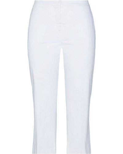 Barba Napoli Cropped Trousers - White