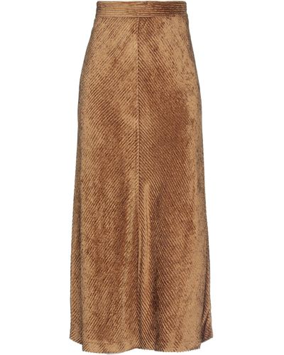 Ottod'Ame Long Skirt - Brown