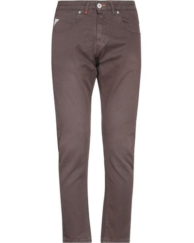 Berna Denim Trousers - Grey