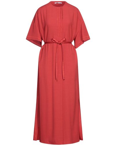 Agnona Maxi Dress - Red