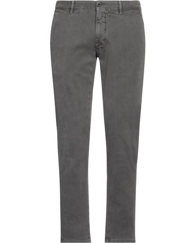 Incotex Trousers Cotton, Elastane - Grey
