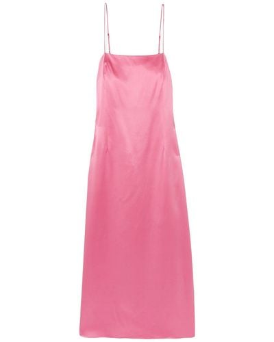 Adam Lippes Midi Dress - Pink