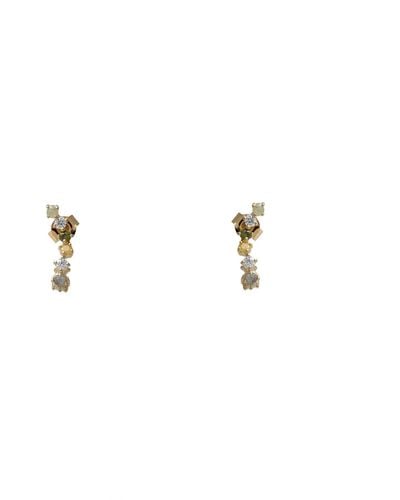 P D Paola Earrings - Metallic