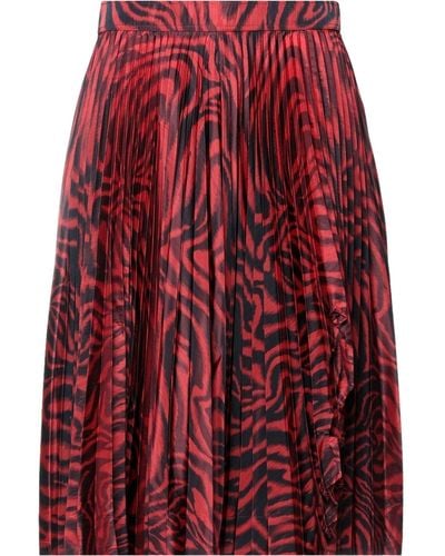 CALVIN KLEIN 205W39NYC Midi Skirt - Red