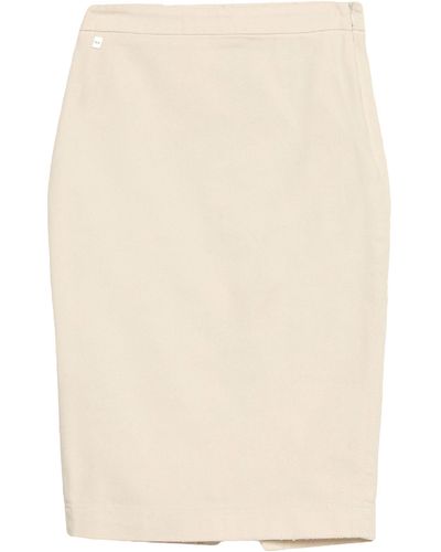 Manila Grace Midi Skirt - White