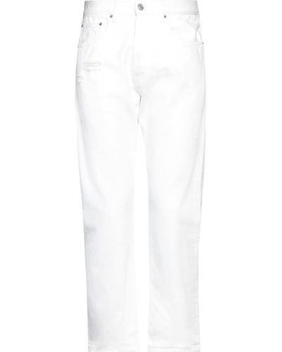 Haikure Pantaloni Jeans - Bianco