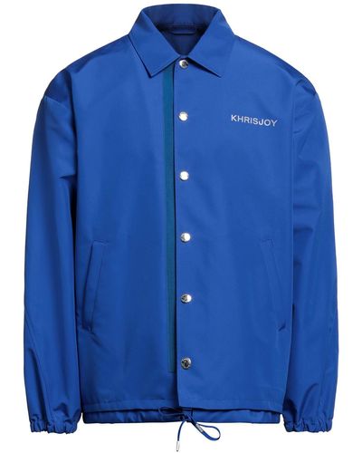 Khrisjoy Overcoat & Trench Coat - Blue