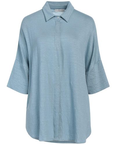 Le Tricot Perugia Camicia - Blu