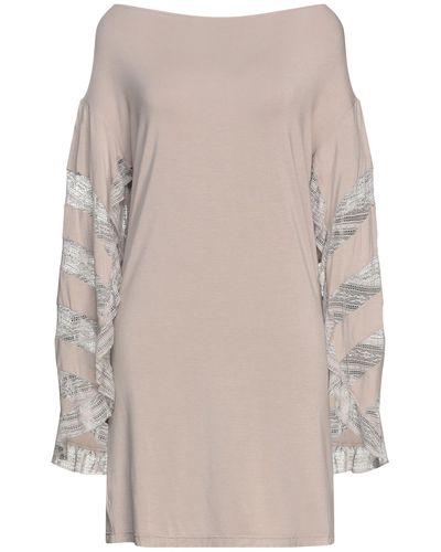 Hotel Particulier Mini Dress - Gray
