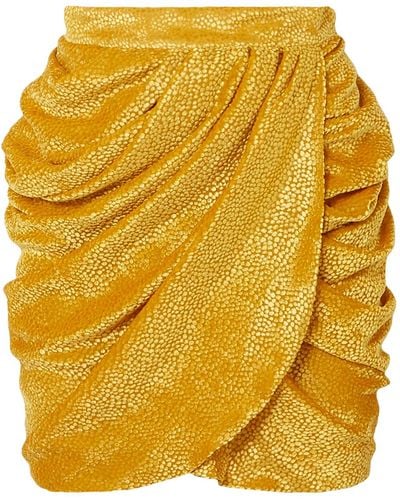 Dundas Midi Skirt - Yellow