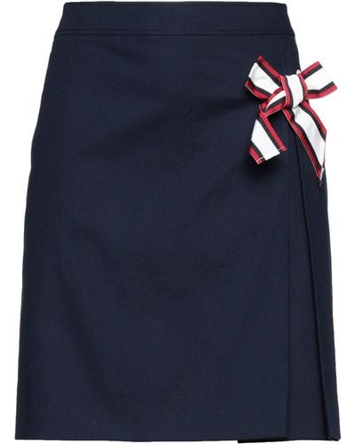 Boutique Moschino Mini Skirt - Blue