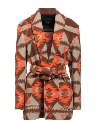 T-jacket By Tonello Blazer Acrylic, Polyester, Virgin Wool, Cotton, Polyamide - Orange