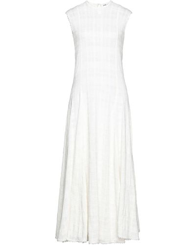 Jil Sander Long Dress - White