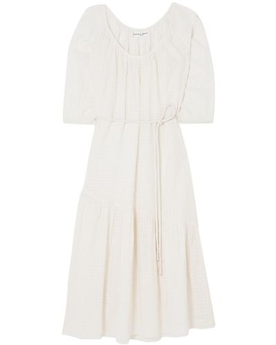 Apiece Apart Midi Dress - White