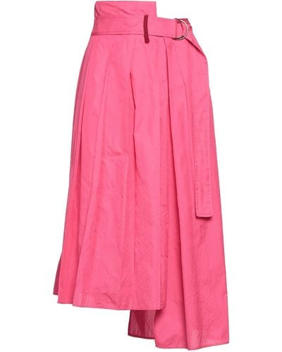 Hache Midi Skirt - Pink