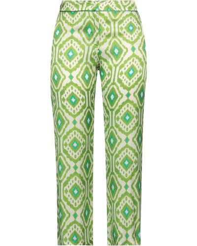 HANAMI D'OR Trousers - Green