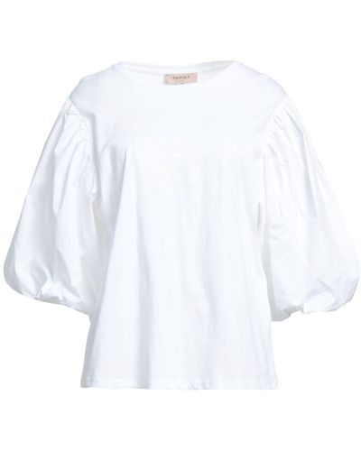 Twin Set T-shirt - Blanc