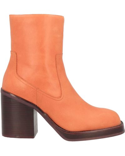 Jeffrey Campbell Ankle Boots - Orange