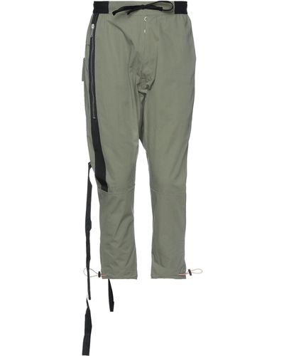 Unravel Project Trousers - Green
