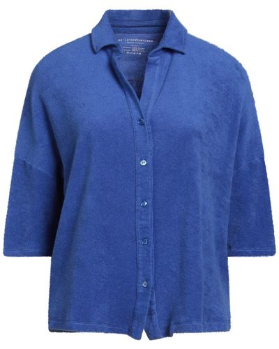 Majestic Filatures Camisa - Azul
