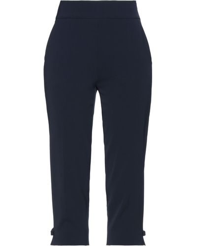 Boutique Moschino Pantaloni Cropped - Blu