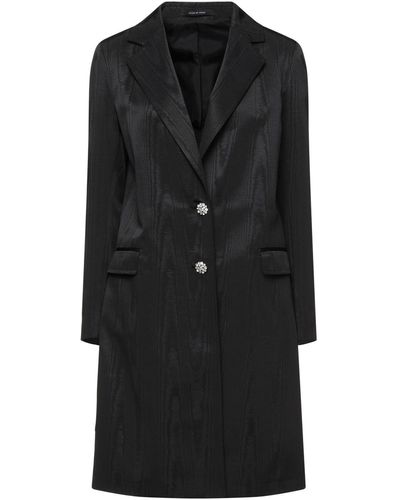 Tagliatore 0205 Overcoat - Black
