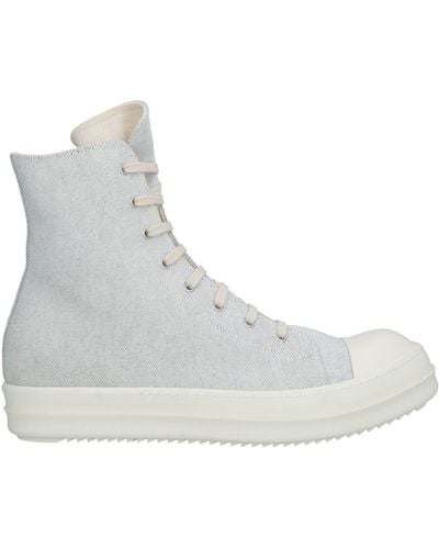 Rick Owens Sneakers Leather, Textile Fibers - Gray