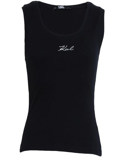 Karl Lagerfeld Top - Noir