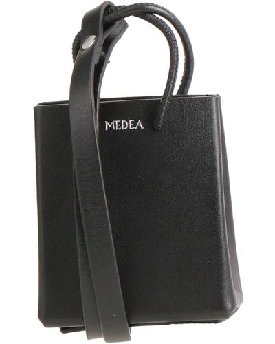 MEDEA Shoulder Bag Soft Leather - Black