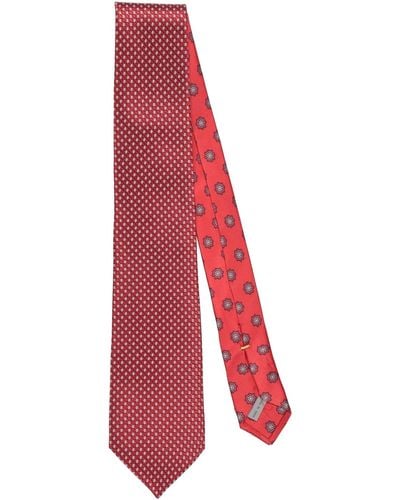 Canali Ties & Bow Ties - Red