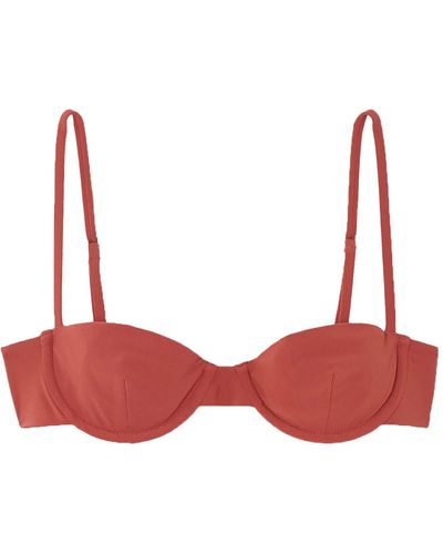 anemone-designer Bikini Top - Red