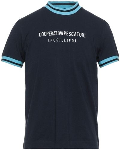 Cooperativa Pescatori Posillipo T-shirt - Blue