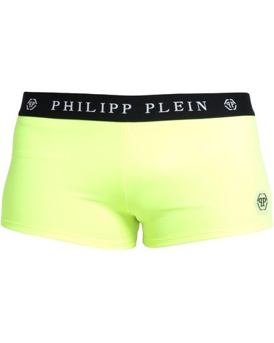 Philipp Plein Partes de abajo de bikini - Amarillo