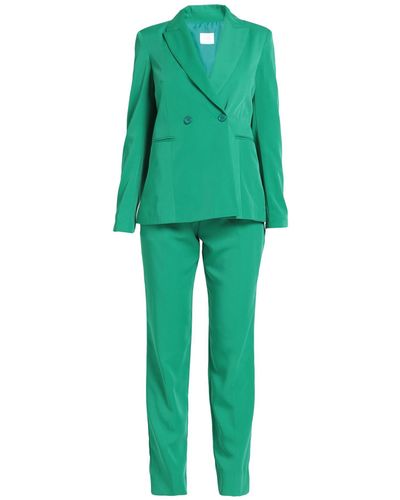 ..,merci Suit - Green