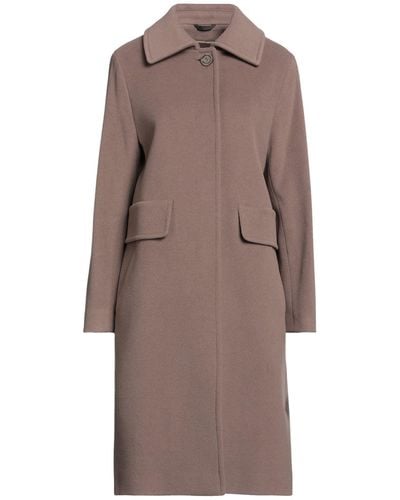 Cinzia Rocca Coat - Brown