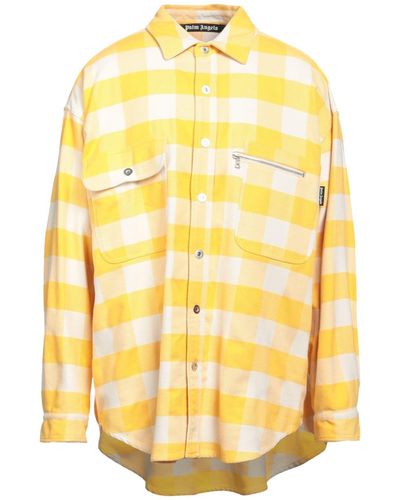 Yellow Palm Angels Shirts for Men | Lyst