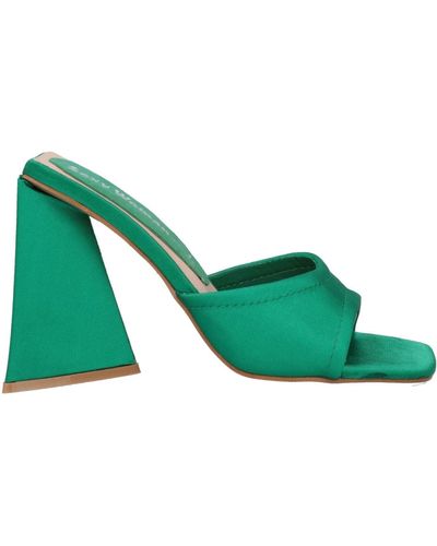 Sexy Woman Sandals - Green