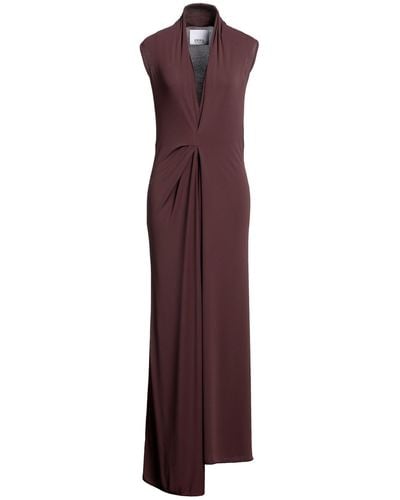 Erika Cavallini Semi Couture Robe longue - Violet