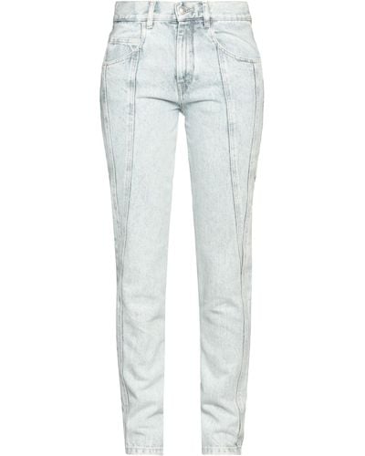 Isabel Marant Pantalon en jean - Blanc