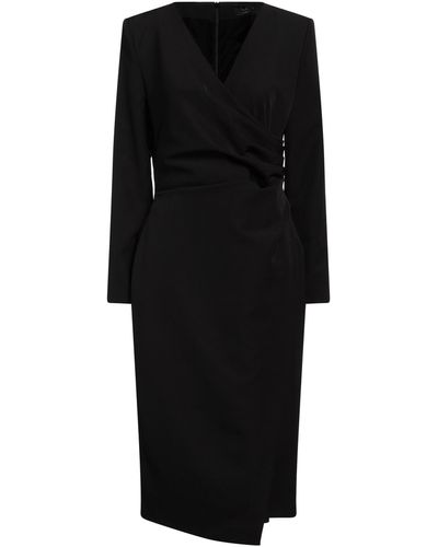 Clips More Midi Dress Polyester, Elastane - Black